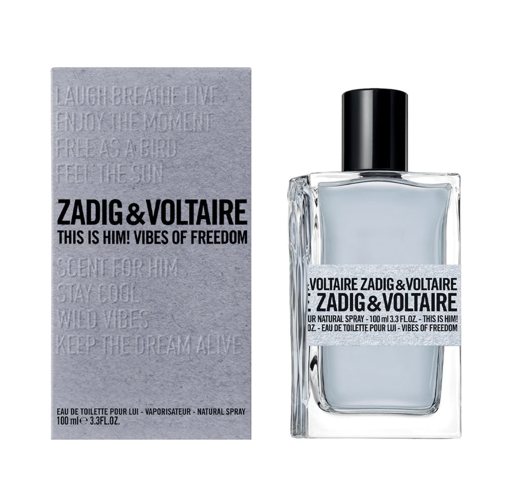 Zadig&Voltaire, THIS IS HIM! Vibes of Freedom, EDT,100ml(sigilat)